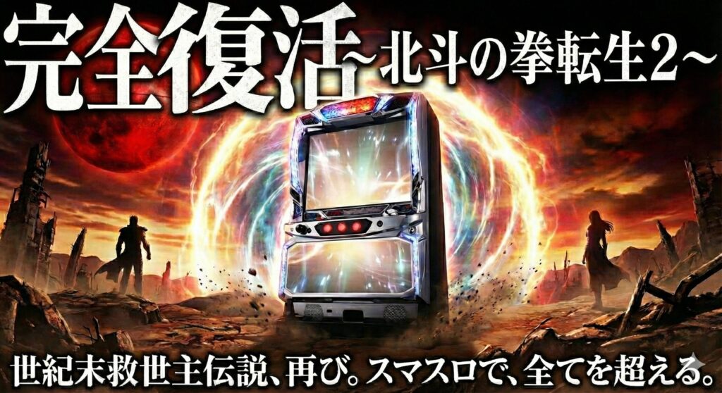北斗転生2 vs 初代】スペック・ゲーム性・出玉性能を徹底比較